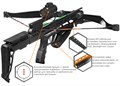 Арбалет рекурсивный Ek Jag 2 Pro (Скорпион 2) черный (c комплектацией) jag2